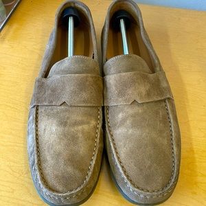 Vince men suede loafer slip on 12